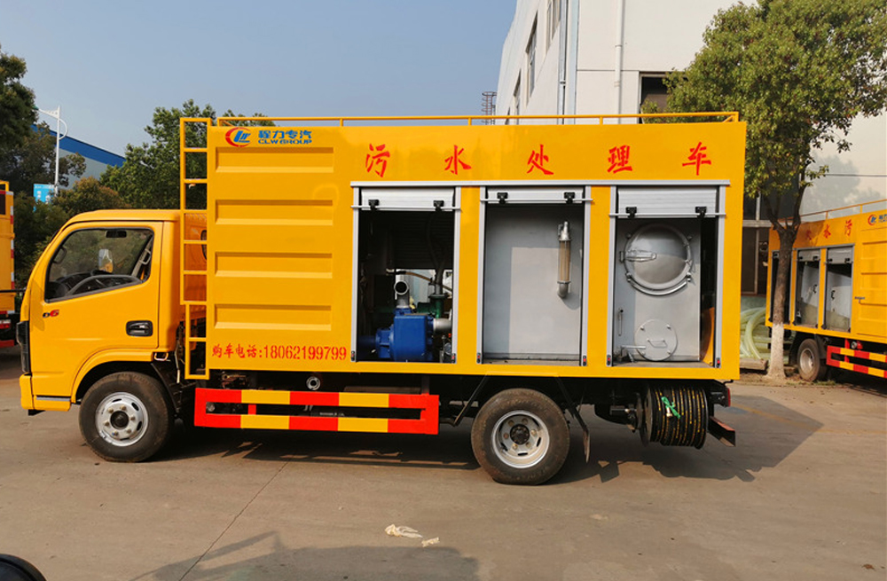 五台山污水分离车